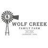 Wolf Creek Family Farm logo, established 1902, Lockridge, Iowa